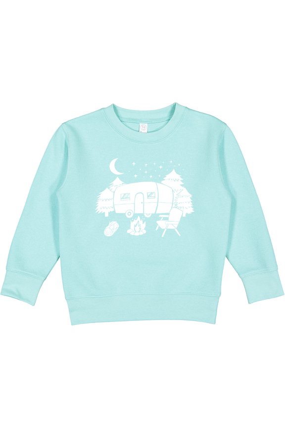 Camper in a Star Filled Night Toddler Sweatshirt
