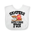 thumbnail image 1 of Inktastic Campers Have Smore Fun Boys or Girls Baby Bib, 1 of 4