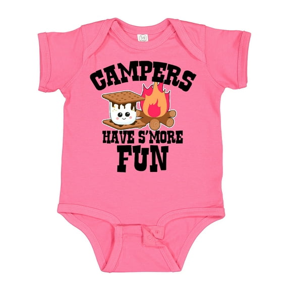 Inktastic Campers Have Smore Fun Boys or Girls Baby Bodysuit