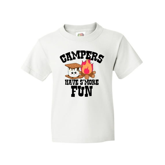 Inktastic Campers Have Smore Fun Youth T-Shirt
