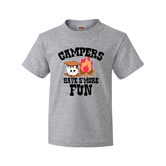 Inktastic Campers Have Smore Fun Youth T-Shirt