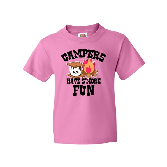 Inktastic Campers Have Smore Fun Youth T-Shirt