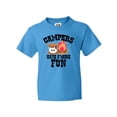 thumbnail image 1 of Inktastic Campers Have Smore Fun Youth T-Shirt, 1 of 5