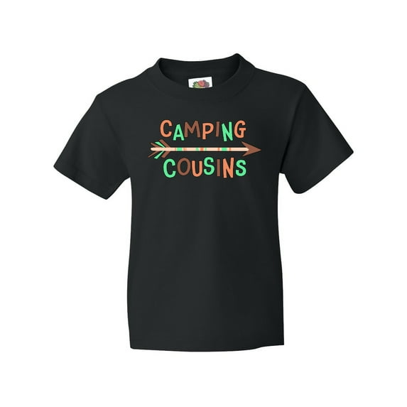Inktastic Camping Cousins- Arrow Youth T-Shirt