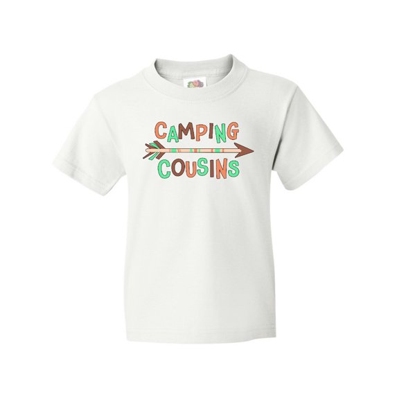 Inktastic Camping Cousins- Arrow Youth T-Shirt