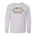 thumbnail image 1 of Inktastic Camping Cousins- arrow Long Sleeve Youth T-Shirt, 1 of 5
