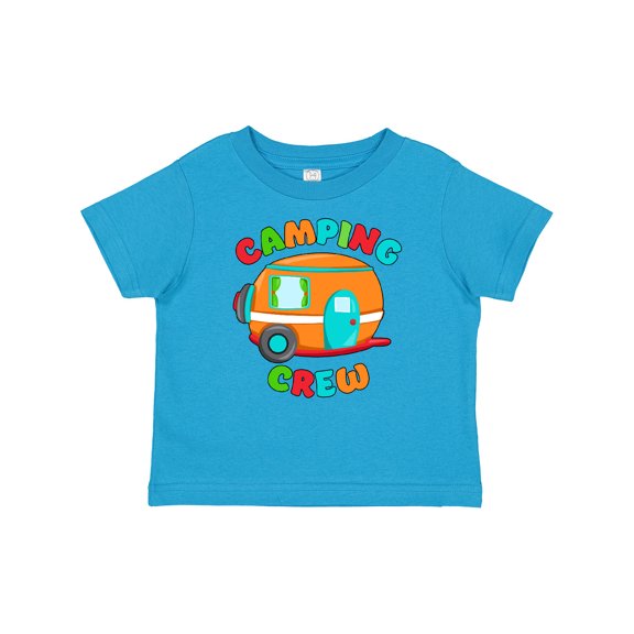 Inktastic Camping Crew Boys or Girls Baby T-Shirt