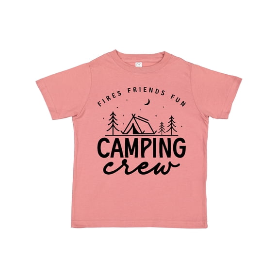 Inktastic Camping Crew Boys or Girls Toddler T-Shirt