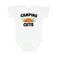 thumbnail image 1 of Inktastic Camping Cutie Boys or Girls Baby Bodysuit, 1 of 5
