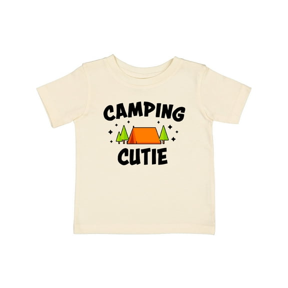 Inktastic Camping Cutie Boys or Girls Baby T-Shirt