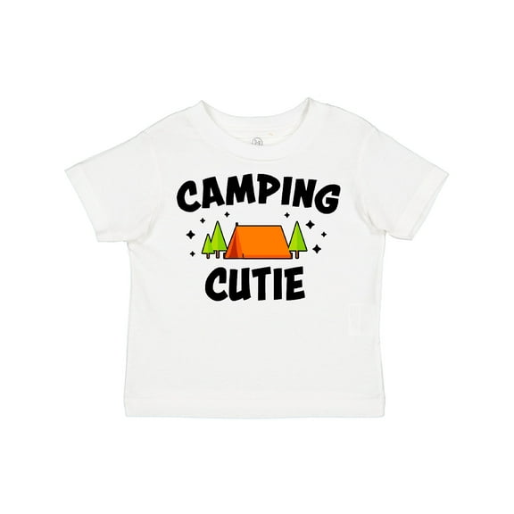 Inktastic Camping Cutie Boys or Girls Toddler T-Shirt
