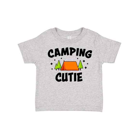 Inktastic Camping Cutie Boys or Girls Toddler T-Shirt
