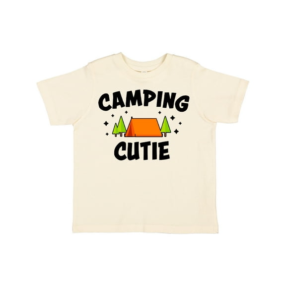 Inktastic Camping Cutie Boys or Girls Toddler T-Shirt