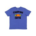 thumbnail image 1 of Inktastic Camping Cutie Youth T-Shirt, 1 of 5