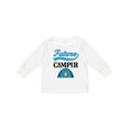 thumbnail image 1 of Inktastic Camping Future Camper Gift Boys or Girls Long Sleeve Toddler T-Shirt, 1 of 5