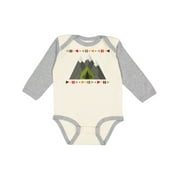 Inktastic Camping Hiking Mountain Adventure Boys or Girls Long Sleeve Baby Bodysuit
