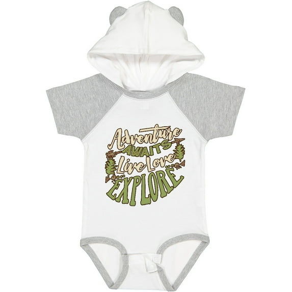 Inktastic Camping Hiking Trekking Adventure Boys or Girls Baby Bodysuit