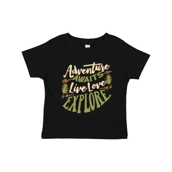 Inktastic Camping Hiking Trekking Adventure Boys or Girls Toddler T-Shirt