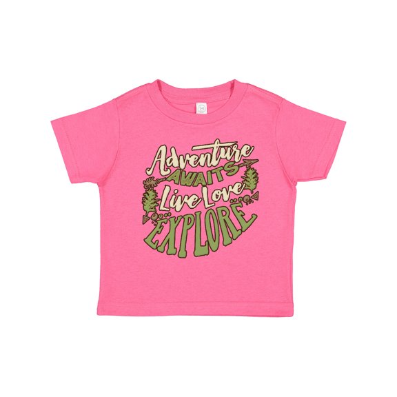 Inktastic Camping Hiking Trekking Adventure Boys or Girls Toddler T-Shirt