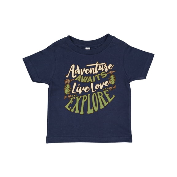 Inktastic Camping Hiking Trekking Adventure Boys or Girls Toddler T-Shirt