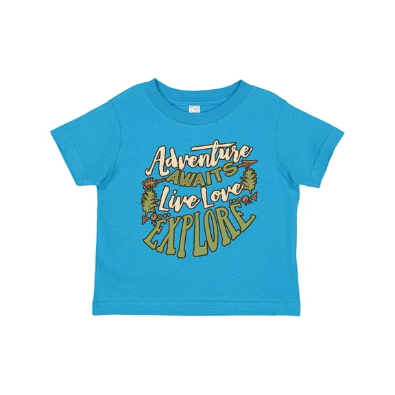 Inktastic Camping Hiking Trekking Adventure Boys or Girls Toddler T-Shirt