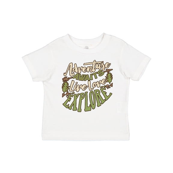 Inktastic Camping Hiking Trekking Adventure Boys or Girls Toddler T-Shirt