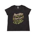 thumbnail image 1 of Inktastic Camping Hiking Trekking Adventure Women's Plus Size T-Shirt, 1 of 5