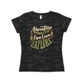 thumbnail image 1 of Inktastic Camping Hiking Trekking Adventure Women's T-Shirt, 1 of 5