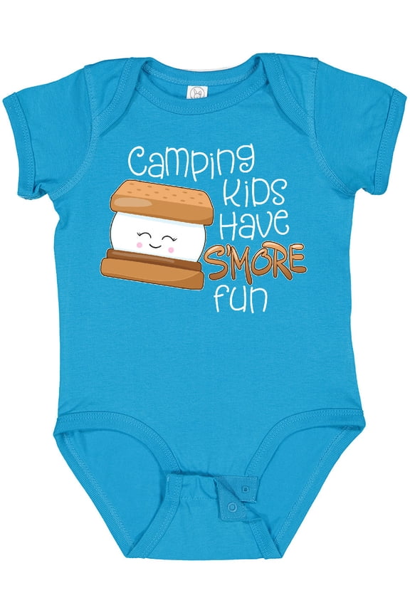Camping Kids Have More Fun Boys or Girls Baby Bodysuit