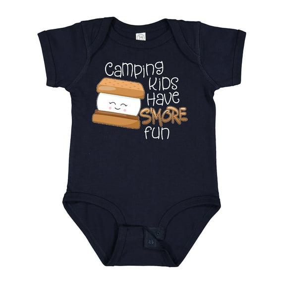 Inktastic Camping Kids Have More Fun Boys or Girls Baby Bodysuit