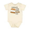 thumbnail image 1 of Inktastic Camping Kids Have More Fun Boys or Girls Baby Bodysuit, 1 of 5