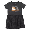 thumbnail image 1 of Inktastic Camping Kids Have More Fun Girls Toddler Dress, 1 of 5