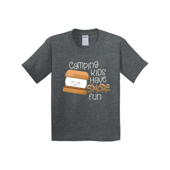 Inktastic Camping Kids Have More Fun Youth T-Shirt