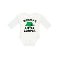 thumbnail image 1 of Inktastic Camping Mommy Little Camper Boys or Girls Long Sleeve Baby Bodysuit, 1 of 5
