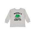 thumbnail image 1 of Inktastic Camping Mommy Little Camper Boys or Girls Long Sleeve Toddler T-Shirt, 1 of 5