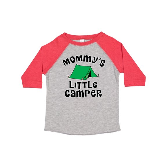 Inktastic Camping Mommy Little Camper Boys or Girls Toddler T-Shirt