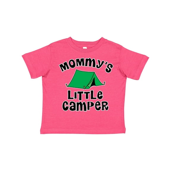 Inktastic Camping Mommy Little Camper Boys or Girls Toddler T-Shirt