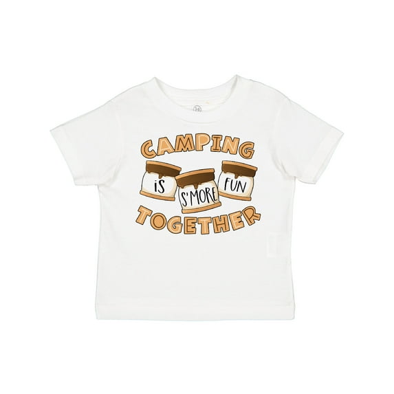 Inktastic Camping is S'more Fun Together-s'mores Boys or Girls Toddler T-Shirt