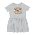 thumbnail image 1 of Inktastic Camping is S'more Fun Together-s'mores Girls Toddler Dress, 1 of 5