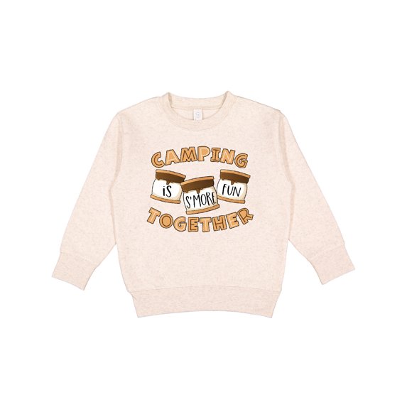 Inktastic Camping is S'more Fun Together-s'mores Toddler Sweatshirt