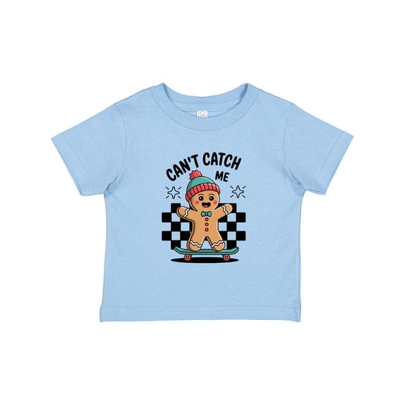 Inktastic Can't Catch Me Gingerbread Man Boys or Girls Toddler T-Shirt