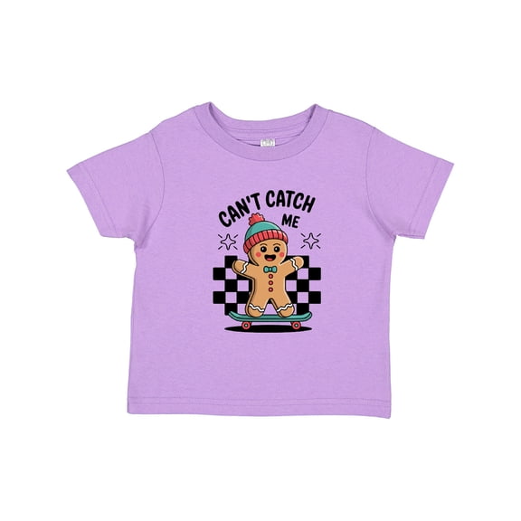 Inktastic Can't Catch Me Gingerbread Man Boys or Girls Toddler T-Shirt