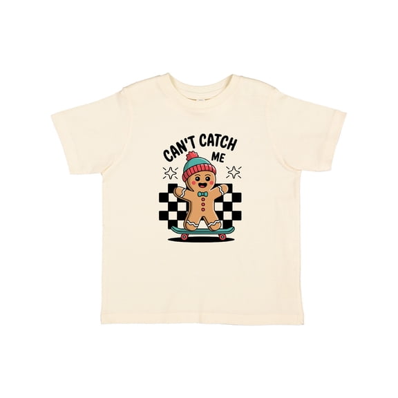 Inktastic Can't Catch Me Gingerbread Man Boys or Girls Toddler T-Shirt