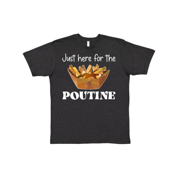 Inktastic Canada Day Just Here for the Poutine T-Shirt