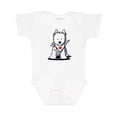 thumbnail image 1 of Inktastic Canada Day Westie Boys or Girls Baby Bodysuit, 1 of 5