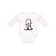 thumbnail image 1 of Inktastic Canada Day Westie Boys or Girls Long Sleeve Baby Bodysuit, 1 of 5