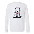 thumbnail image 1 of Inktastic Canada Day Westie Long Sleeve T-Shirt, 1 of 5