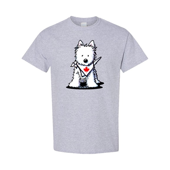 Inktastic Canada Day Westie T-Shirt