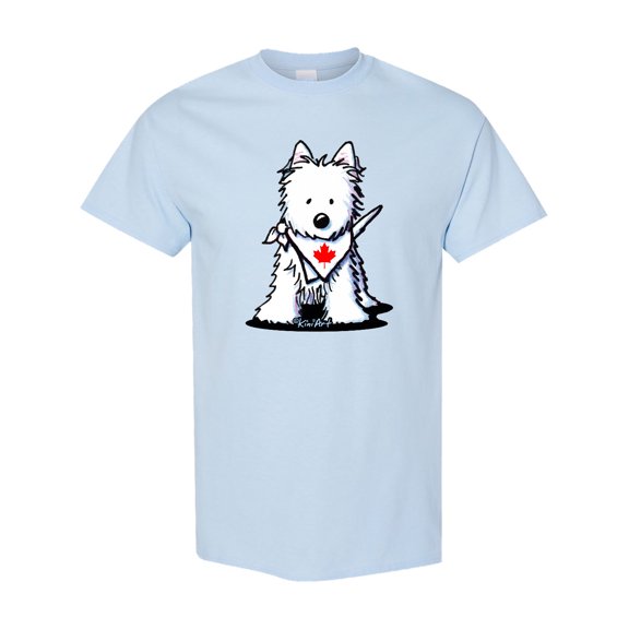Inktastic Canada Day Westie T-Shirt