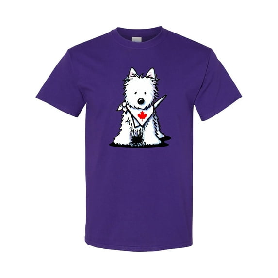Inktastic Canada Day Westie T-Shirt
